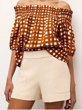 Marie Oliver Mia Ecru Shorts